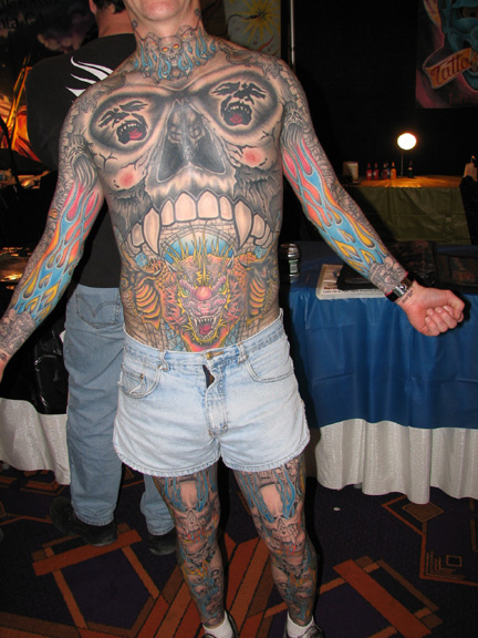 Tattoos by Rick 12th annual International Tattoo Convention held in Green B