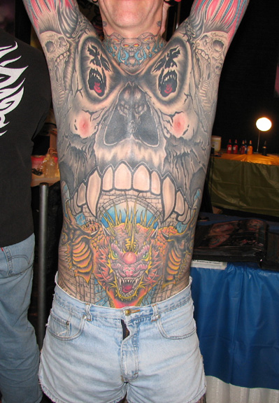 Tattoos by Rick 12th annual International Tattoo Convention held in Green B