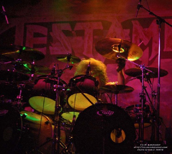 Testament; The Rave, Milwaukee WI; August 1, 2008.