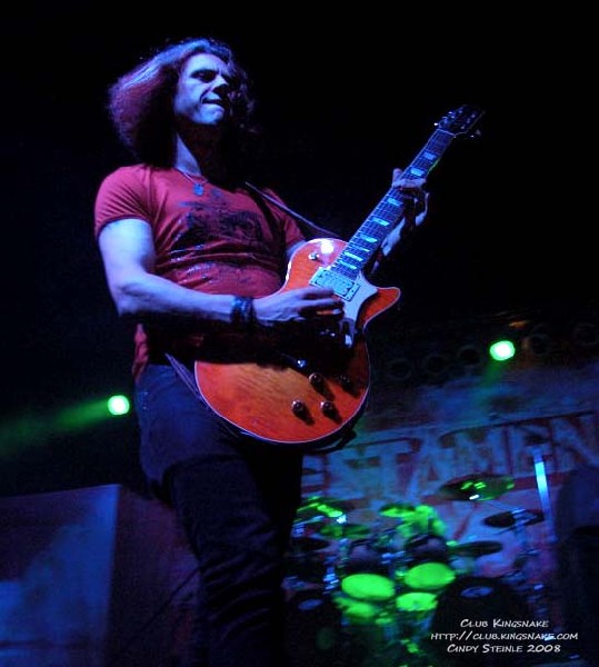 Testament; The Rave, Milwaukee WI; August 1, 2008.