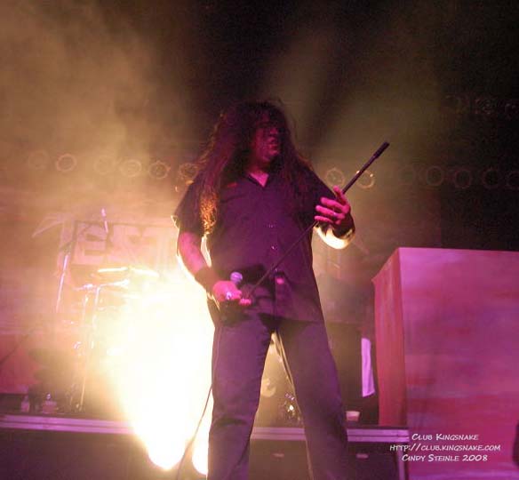 Testament; The Rave, Milwaukee WI; August 1, 2008.