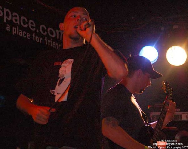 40 oz Fist,  The Rave Bar, Milwaukee WI, July 28, 2007.