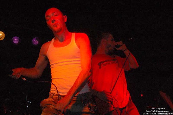 40 oz Fist,  The Rave Bar, Milwaukee WI, July 28, 2007.