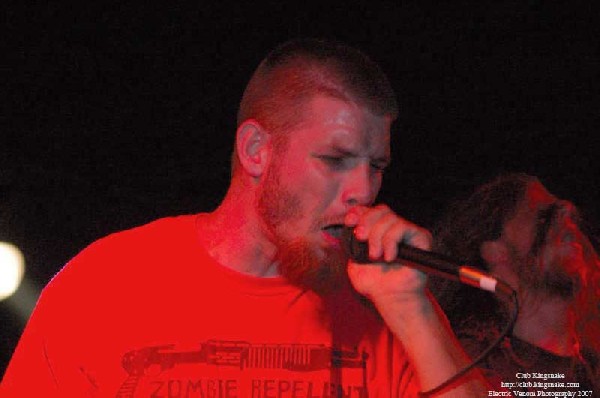 40 oz Fist,  The Rave Bar, Milwaukee WI, July 28, 2007.