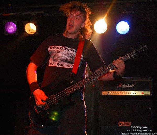 40 oz Fist,  The Rave Bar, Milwaukee WI, July 28, 2007.