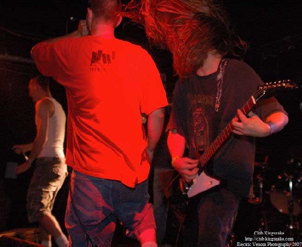 40 oz Fist,  The Rave Bar, Milwaukee WI, July 28, 2007.