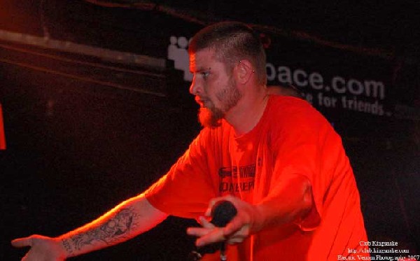 40 oz Fist,  The Rave Bar, Milwaukee WI, July 28, 2007.