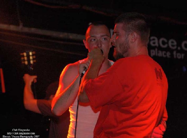 40 oz Fist,  The Rave Bar, Milwaukee WI, July 28, 2007.