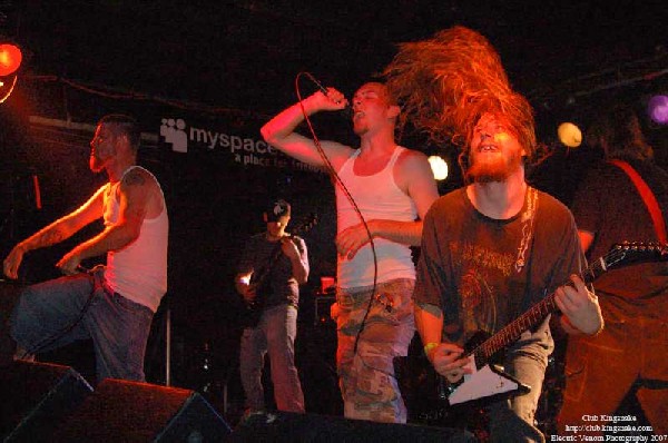 40 oz Fist,  The Rave Bar, Milwaukee WI, July 28, 2007.