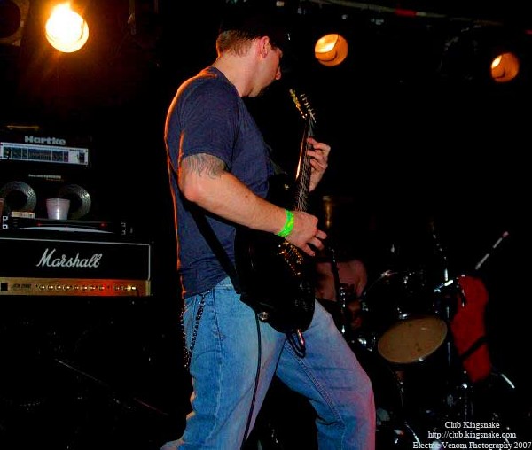 40 oz Fist,  The Rave Bar, Milwaukee WI, July 28, 2007.