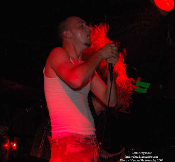 40 oz Fist,  The Rave Bar, Milwaukee WI, July 28, 2007.