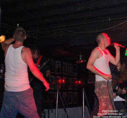 40 oz Fist,  The Rave Bar, Milwaukee WI, July 28, 2007.