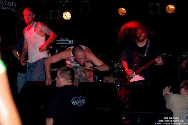 40 oz Fist,  The Rave Bar, Milwaukee WI, July 28, 2007.