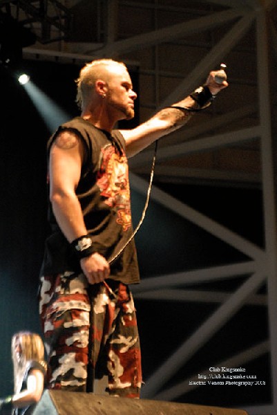 Five Finger Death Punch; Summerfest, Milwaukee WI; July 4, 2008.