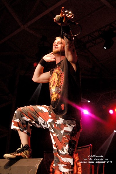 Five Finger Death Punch; Summerfest, Milwaukee WI; July 4, 2008.