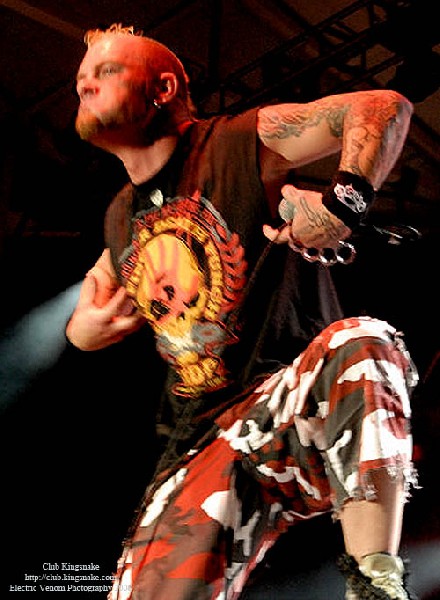 Five Finger Death Punch; Summerfest, Milwaukee WI; July 4, 2008.