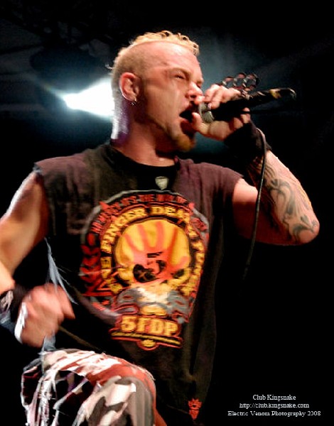 Five Finger Death Punch; Summerfest, Milwaukee WI; July 4, 2008.