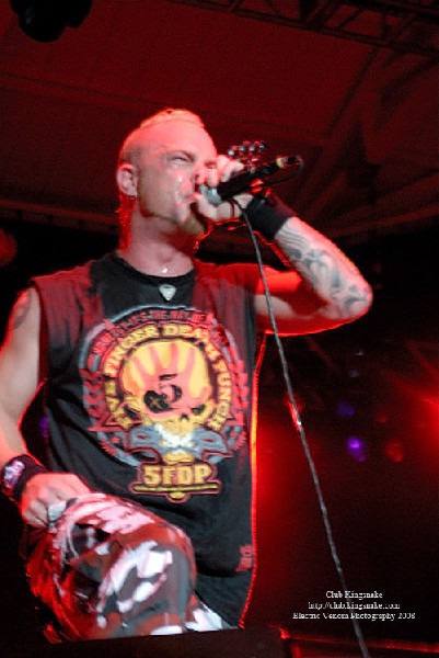 Five Finger Death Punch; Summerfest, Milwaukee WI; July 4, 2008.