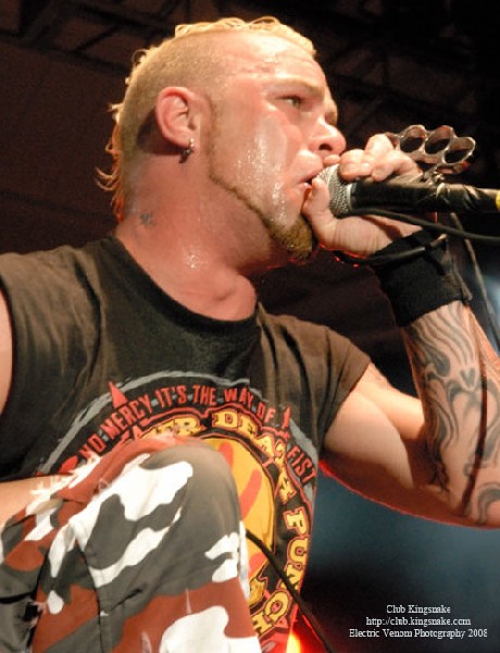 Five Finger Death Punch; Summerfest, Milwaukee WI; July 4, 2008.