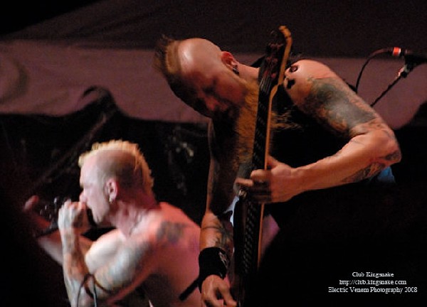 Five Finger Death Punch; Summerfest, Milwaukee WI; July 4, 2008.