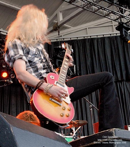 Black Stone Cherry; Summerfest, Milwaukee WI; July 5, 2008.
