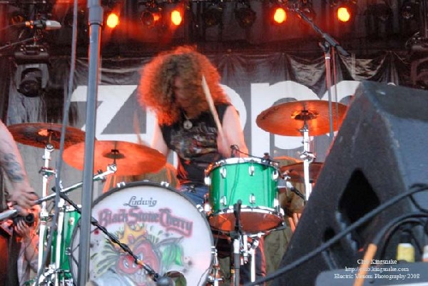 Black Stone Cherry; Summerfest, Milwaukee WI; July 5, 2008.