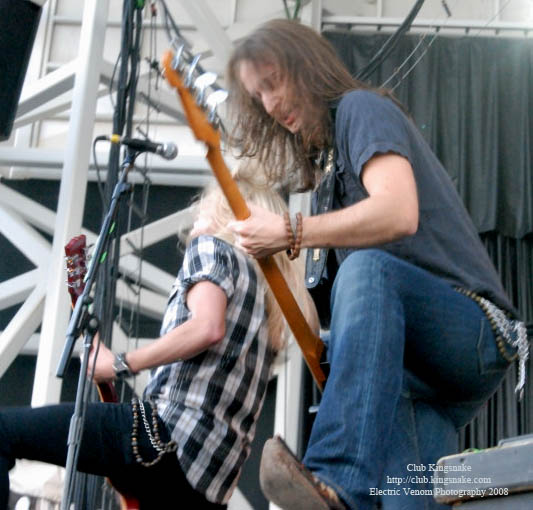 Black Stone Cherry; Summerfest, Milwaukee WI; July 5, 2008.