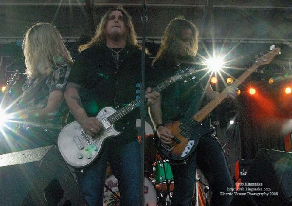 Black Stone Cherry; Summerfest, Milwaukee WI; July 5, 2008.