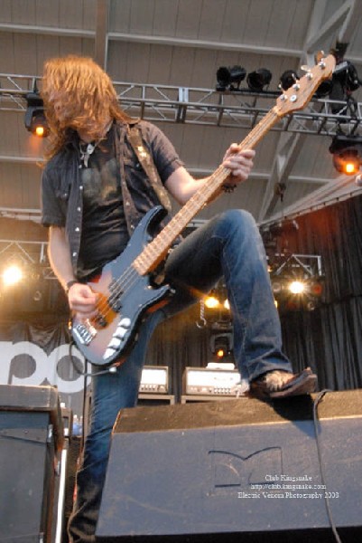 Black Stone Cherry; Summerfest, Milwaukee WI; July 5, 2008.