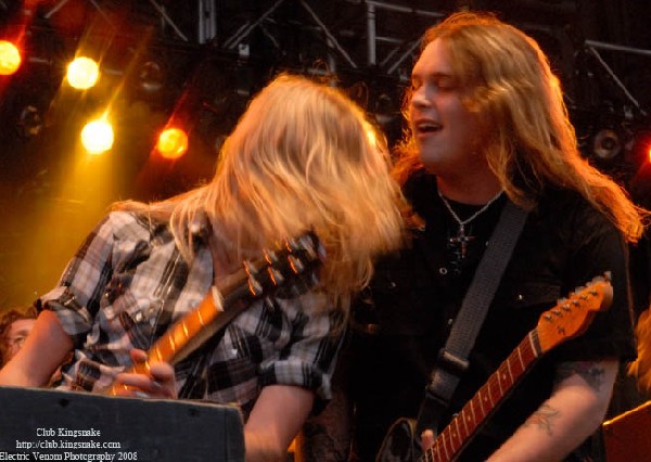 Black Stone Cherry; Summerfest, Milwaukee WI; July 5, 2008.