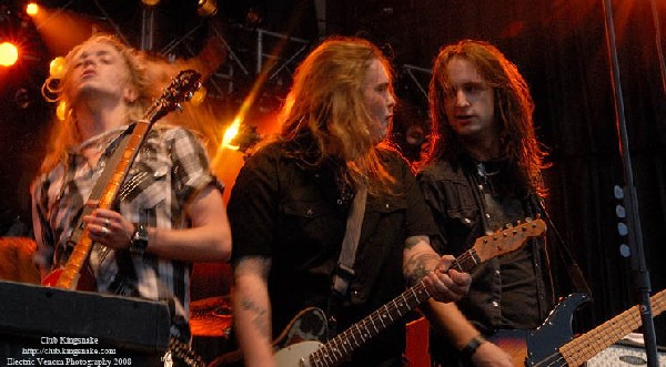 Black Stone Cherry; Summerfest, Milwaukee WI; July 5, 2008.