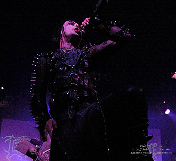 Cradle of Filth.; The Rave, Milwaukee WI; January 24, 2009.