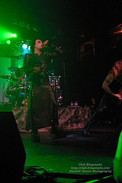 Cradle of Filth.; The Rave, Milwaukee WI; January 24, 2009.
