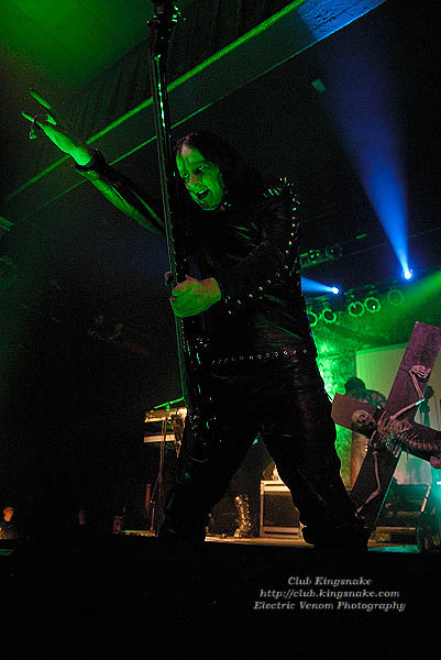 Cradle of Filth.; The Rave, Milwaukee WI; January 24, 2009.
