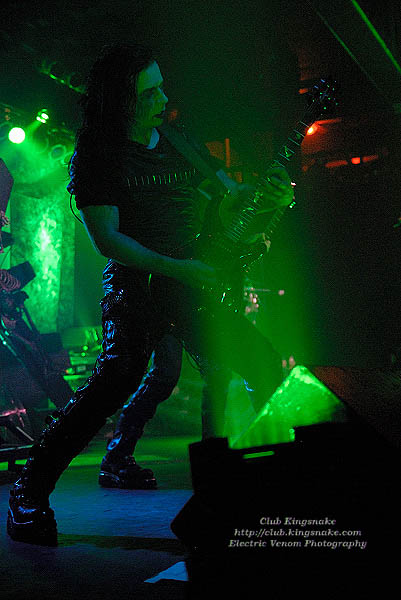 Cradle of Filth.; The Rave, Milwaukee WI; January 24, 2009.