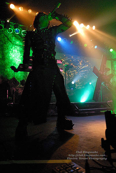 Cradle of Filth.; The Rave, Milwaukee WI; January 24, 2009.