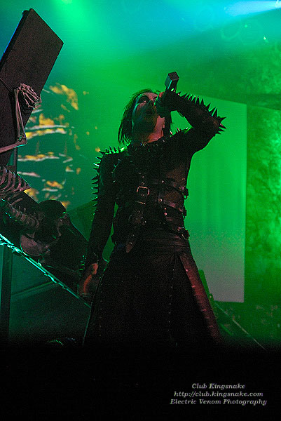 Cradle of Filth.; The Rave, Milwaukee WI; January 24, 2009.