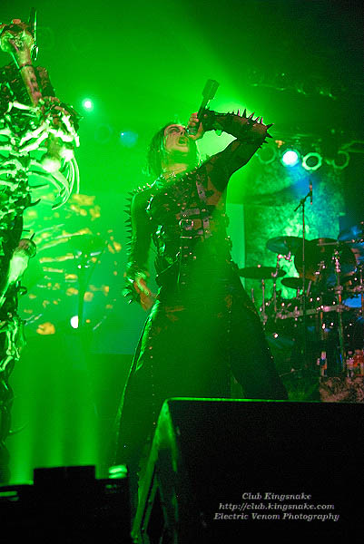 Cradle of Filth.; The Rave, Milwaukee WI; January 24, 2009.