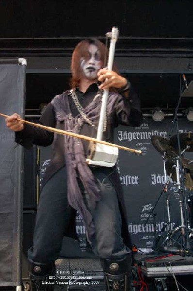 Chthonic; Ozzfest 2007;August 12, 2007; Alpine Valley, East Troy, WI;