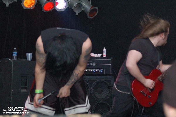 Writhen, March 31, 2007.  The Rave Side Bar, Milwaukee WI.