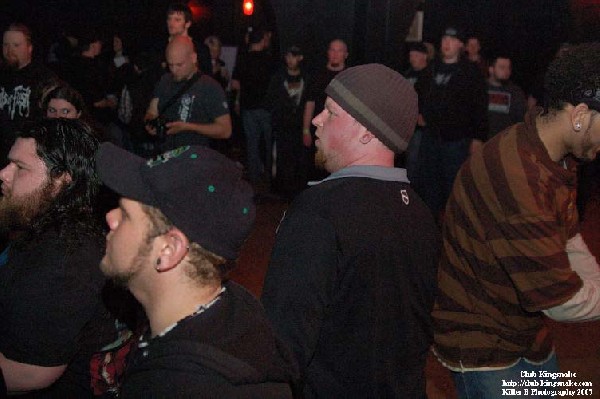 Writhen, March 31, 2007.  The Rave Side Bar, Milwaukee WI.