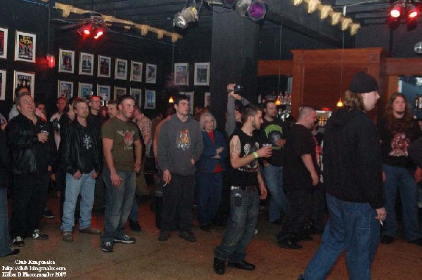 Writhen, March 31, 2007.  The Rave Side Bar, Milwaukee WI.