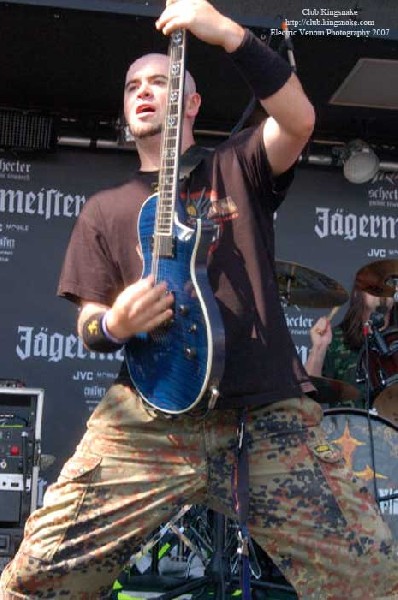 DevilDriver; Ozzfest 2007;August 12, 2007; Alpine Valley, East Troy, WI;