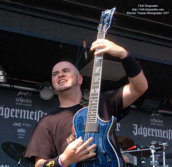 DevilDriver; Ozzfest 2007;August 12, 2007; Alpine Valley, East Troy, WI;