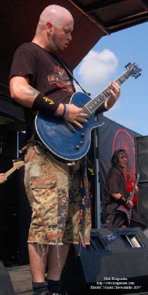 DevilDriver; Ozzfest 2007;August 12, 2007; Alpine Valley, East Troy, WI;