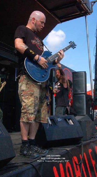 DevilDriver; Ozzfest 2007;August 12, 2007; Alpine Valley, East Troy, WI;