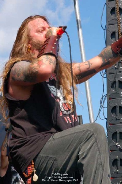 DevilDriver; Ozzfest 2007;August 12, 2007; Alpine Valley, East Troy, WI;