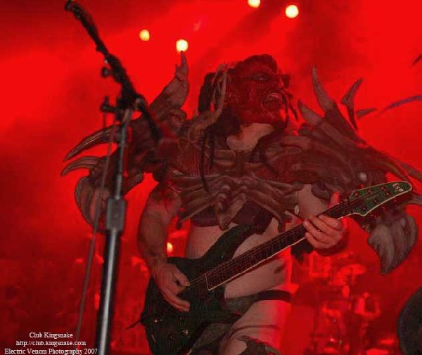 GWAR; Sounds of the Underground; The Rave, Milwaukee WI; July 20, 2007.