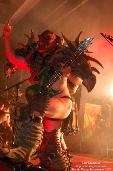 GWAR; Sounds of the Underground; The Rave, Milwaukee WI; July 20, 2007.