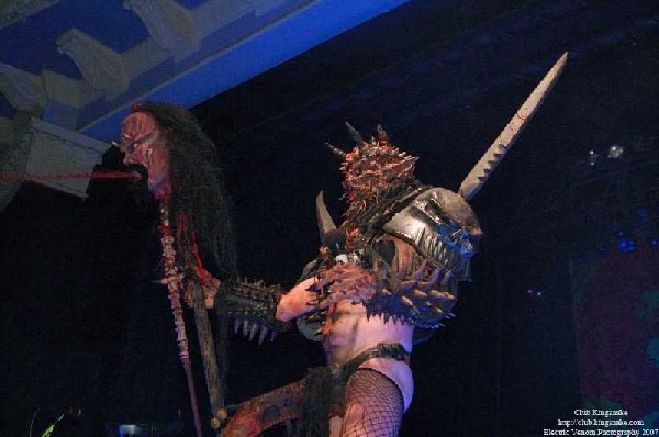 GWAR; Sounds of the Underground; The Rave, Milwaukee WI; July 20, 2007.
